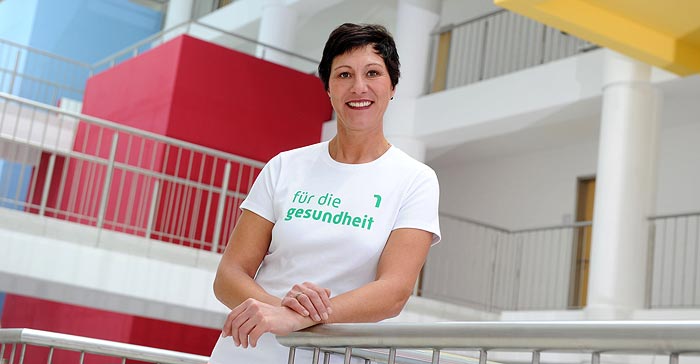 Nicole Folesky organisiert den Arbeitsablauf in elf Hochschulambulanzen der Charité