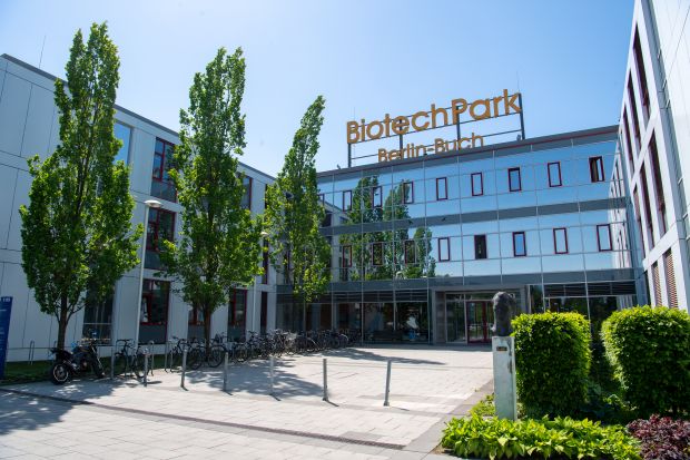 Sitz der ImplaSens GmbH auf dem Campus Berlin-Buch (Foto: Peter Himsel / Campus Berlin-Buch GmbH)