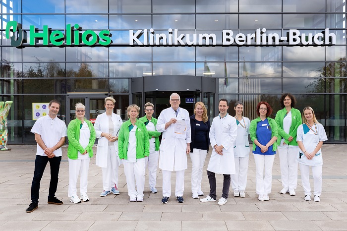 Ausgezeichnete Fußretter: Das Team vom Diabetisches Fußzentrum im Helios Klinikum Berlin-Buch (Foto: Thomas Oberländer/Helios Kliniken