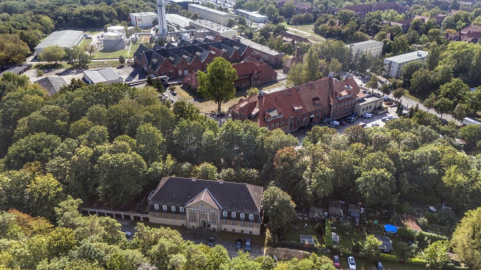 Denkmal mit Zukunftsperspektive - das Areal am Stener Berg (Foto: Jochen Eckel / BIM GmbH)